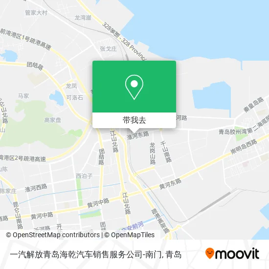 一汽解放青岛海乾汽车销售服务公司-南门地图