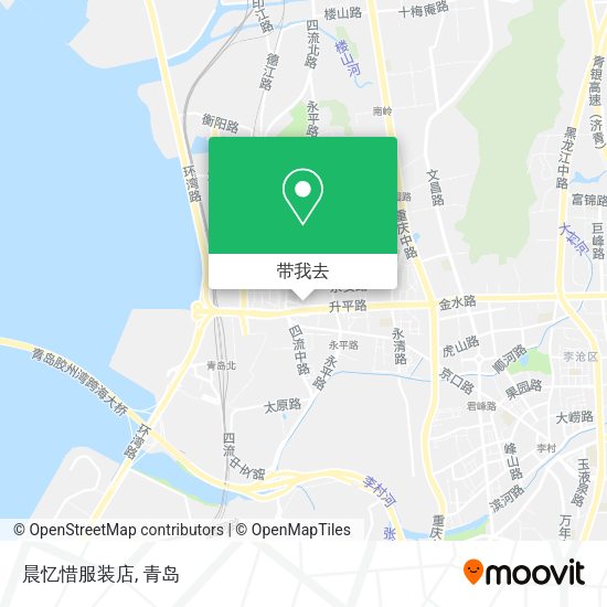 晨忆惜服装店地图