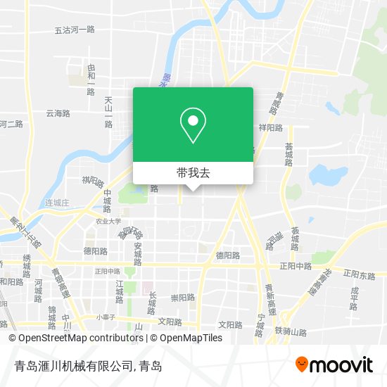 青岛滙川机械有限公司地图