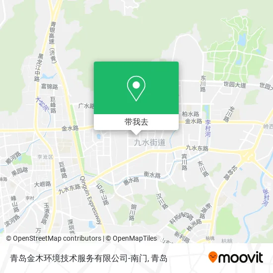 青岛金木环境技术服务有限公司-南门地图