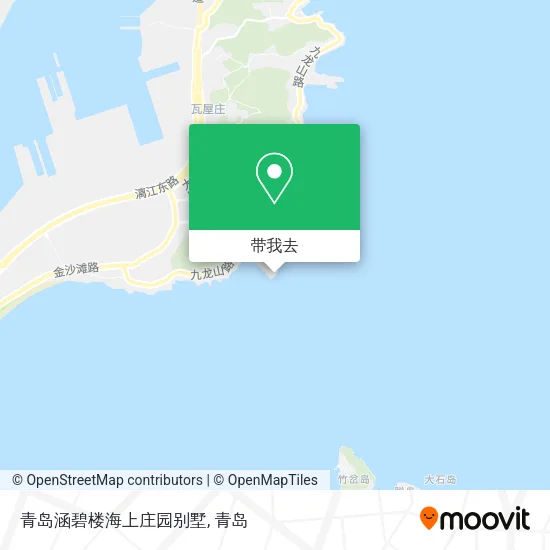 青岛涵碧楼海上庄园别墅地图