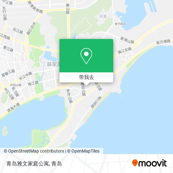 青岛雅文家庭公寓地图