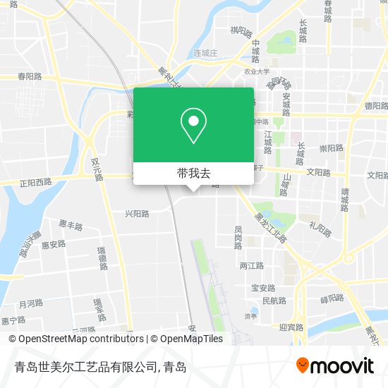 青岛世美尔工艺品有限公司地图