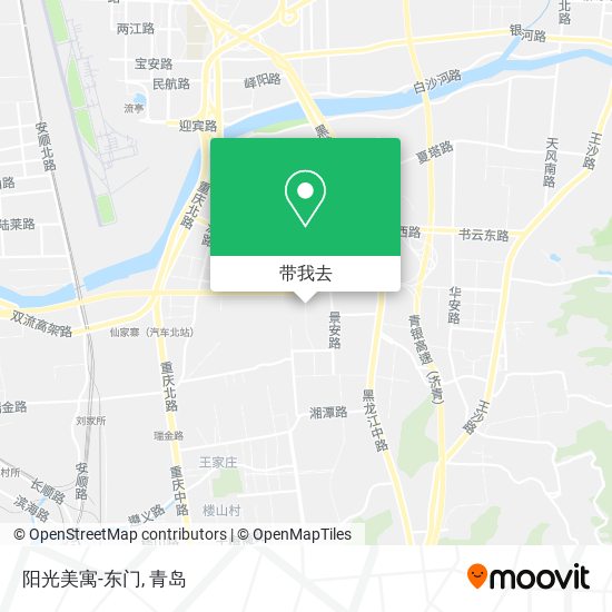 阳光美寓-东门地图