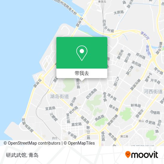 研武武馆地图