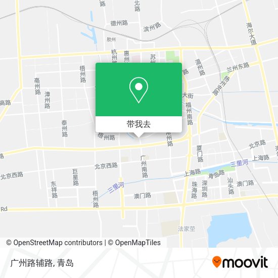 广州路辅路地图