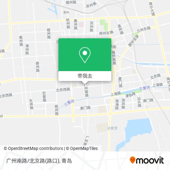 广州南路/北京路(路口)地图