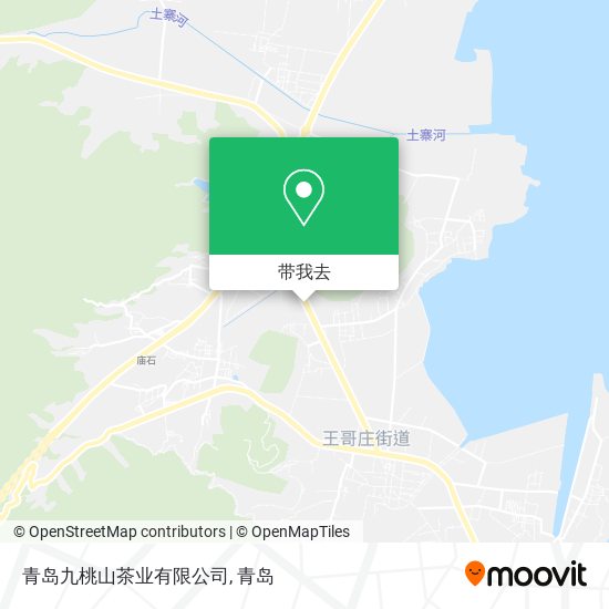 青岛九桃山茶业有限公司地图