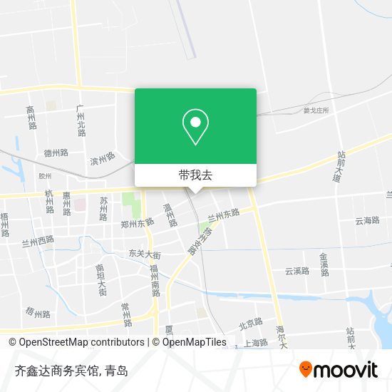 齐鑫达商务宾馆地图