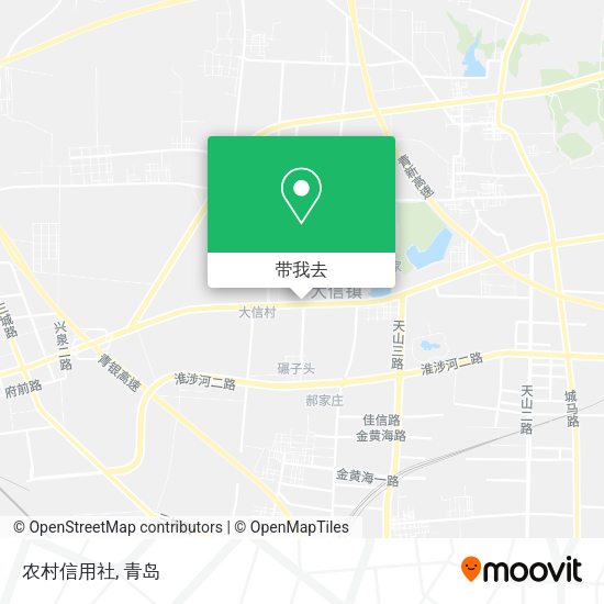 农村信用社地图