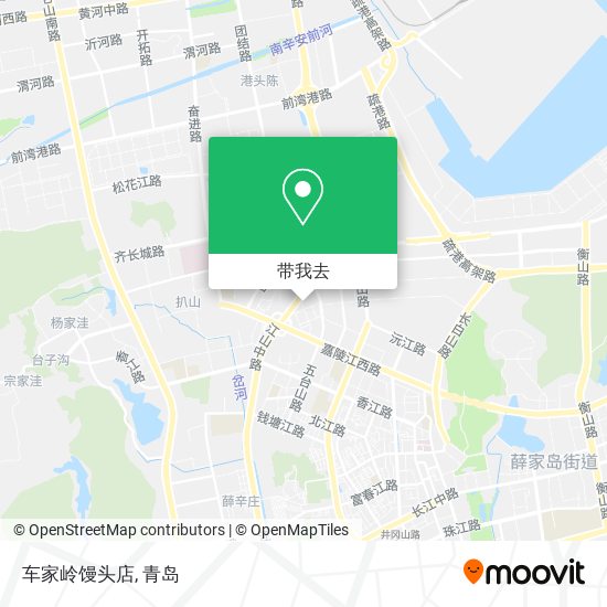 车家岭馒头店地图