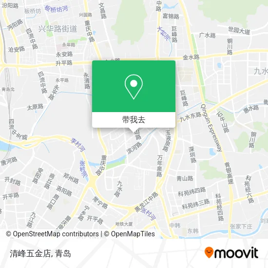 清峰五金店地图