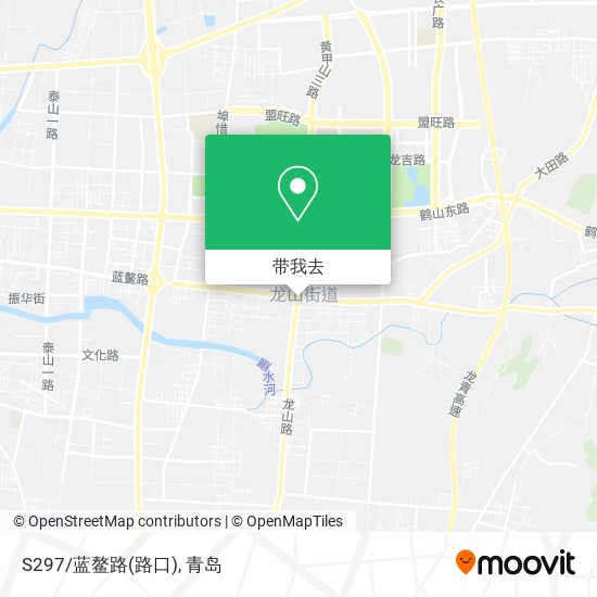 S297/蓝鳌路(路口)地图
