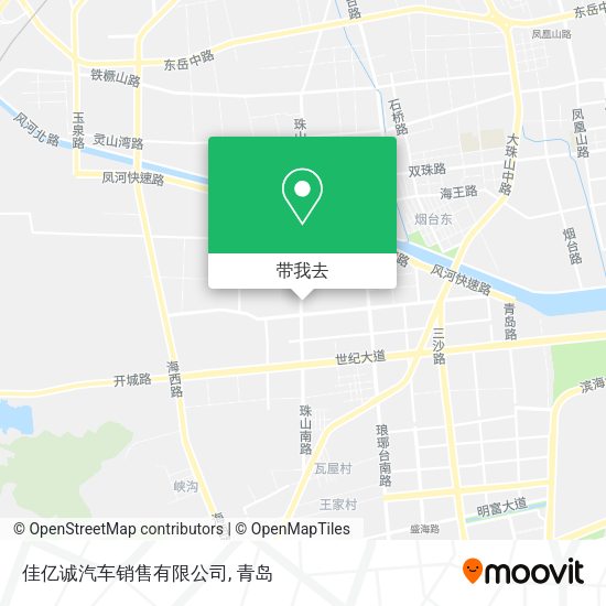 佳亿诚汽车销售有限公司地图