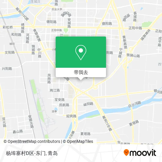杨埠寨村D区-东门地图