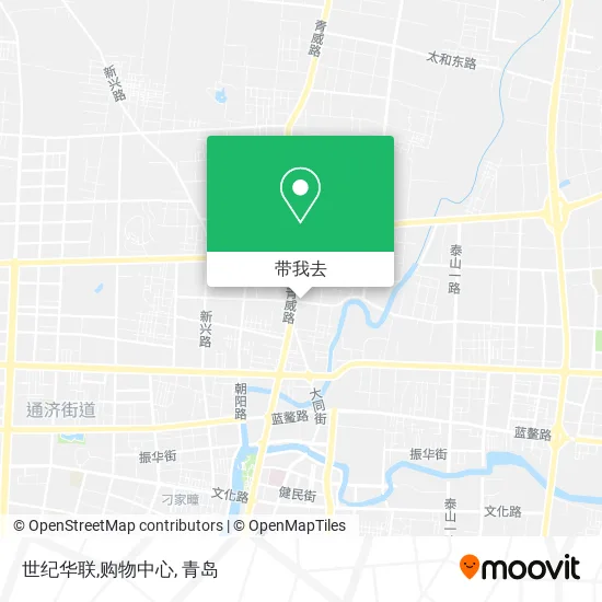 世纪华联,购物中心地图