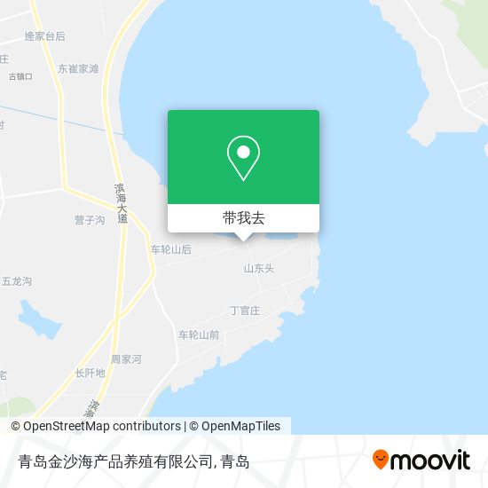 青岛金沙海产品养殖有限公司地图