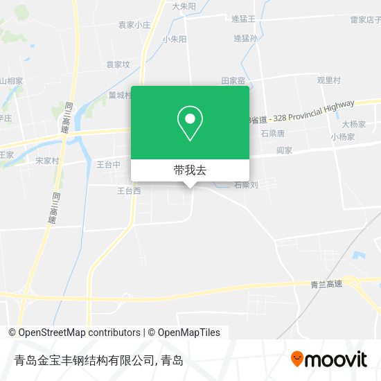 青岛金宝丰钢结构有限公司地图