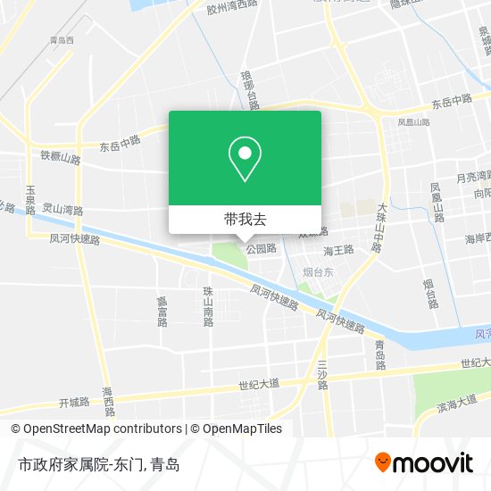 市政府家属院-东门地图