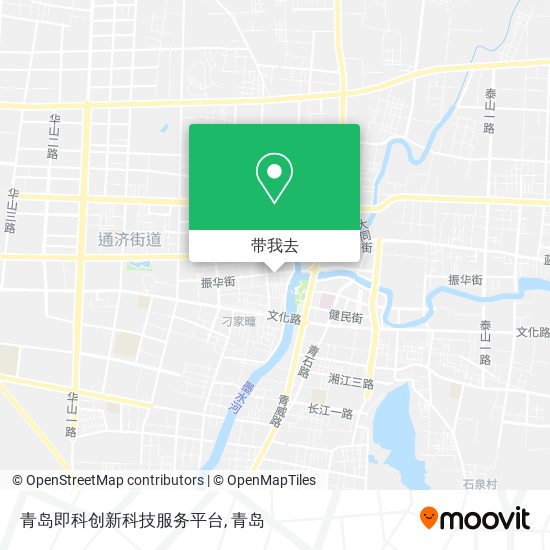 青岛即科创新科技服务平台地图