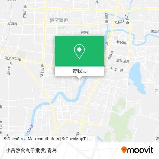 小吕熟食丸子批发地图
