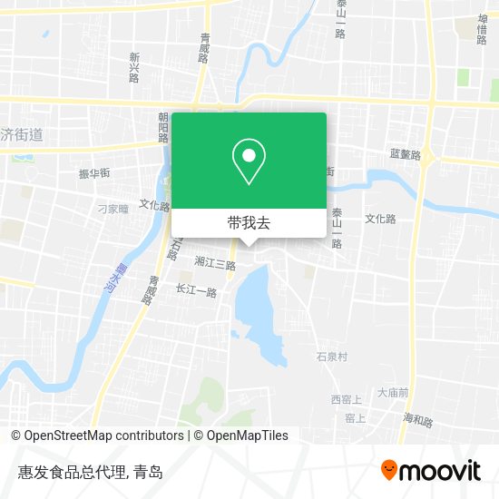 惠发食品总代理地图
