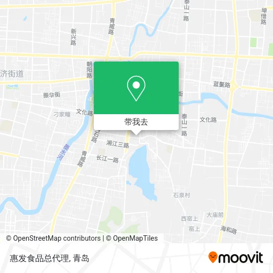 惠发食品总代理地图