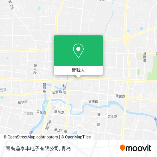 青岛鼎泰丰电子有限公司地图