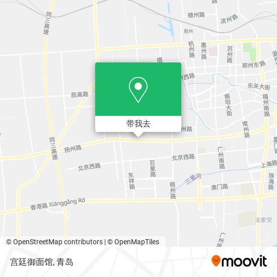 宫廷御面馆地图