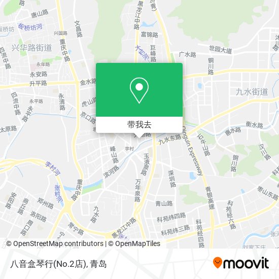 八音盒琴行(No.2店)地图