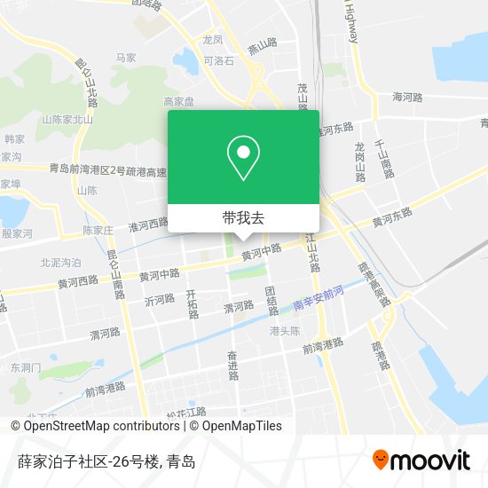 薛家泊子社区-26号楼地图