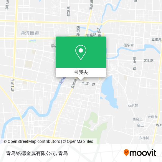 青岛铭德金属有限公司地图
