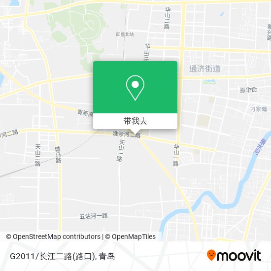 G2011/长江二路(路口)地图