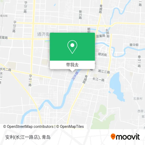 安利(长江一路店)地图