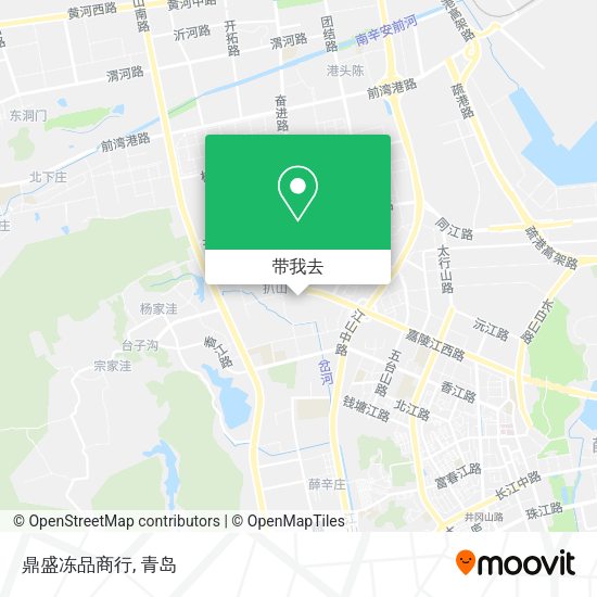 鼎盛冻品商行地图