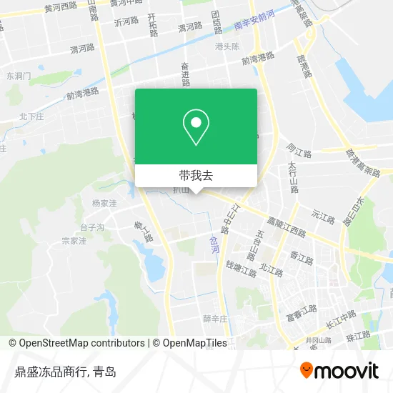 鼎盛冻品商行地图
