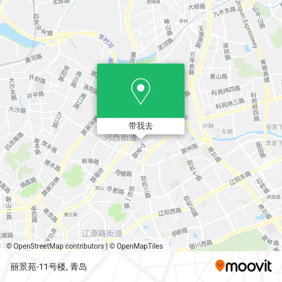 丽景苑-11号楼地图