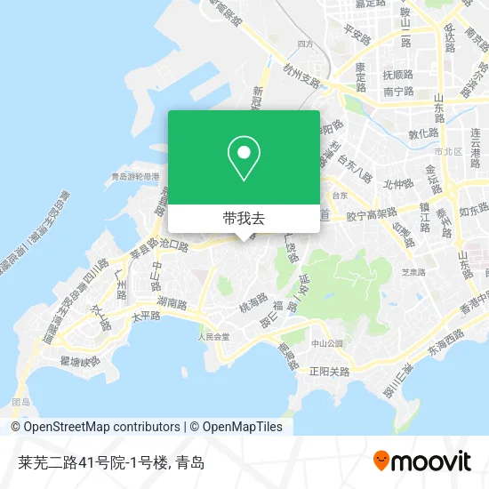 莱芜二路41号院-1号楼地图