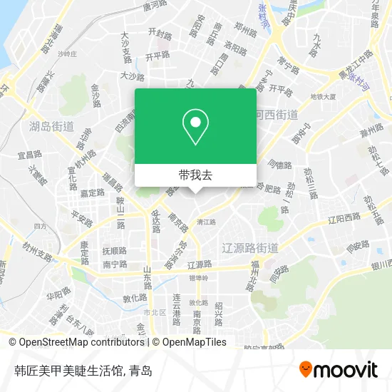 韩匠美甲美睫生活馆地图
