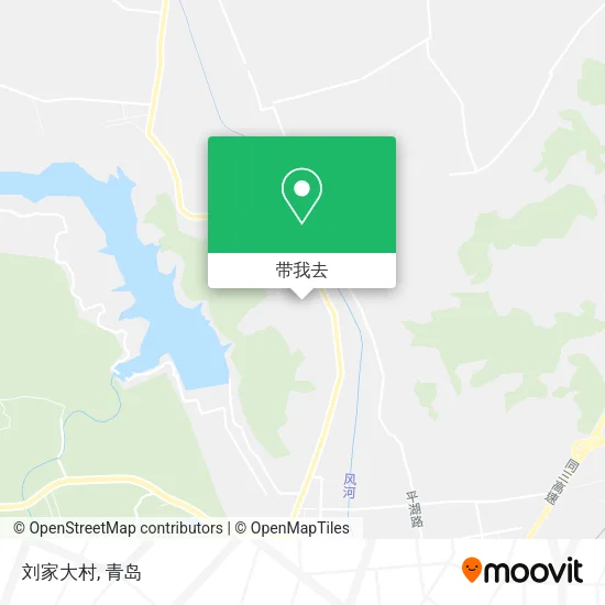 刘家大村地图