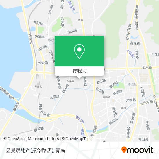 昱昊晟地产(振华路店)地图