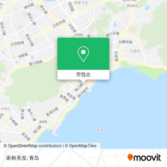 家榕美发地图