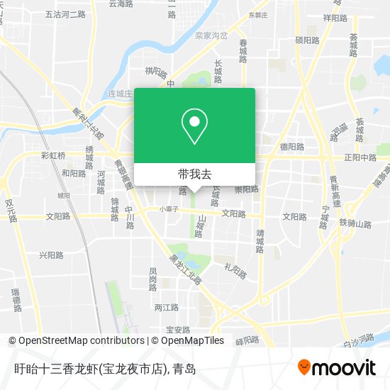 盱眙十三香龙虾(宝龙夜市店)地图