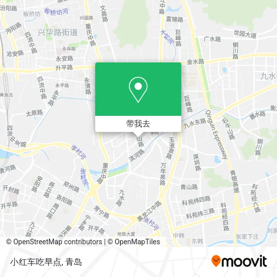 小红车吃早点地图