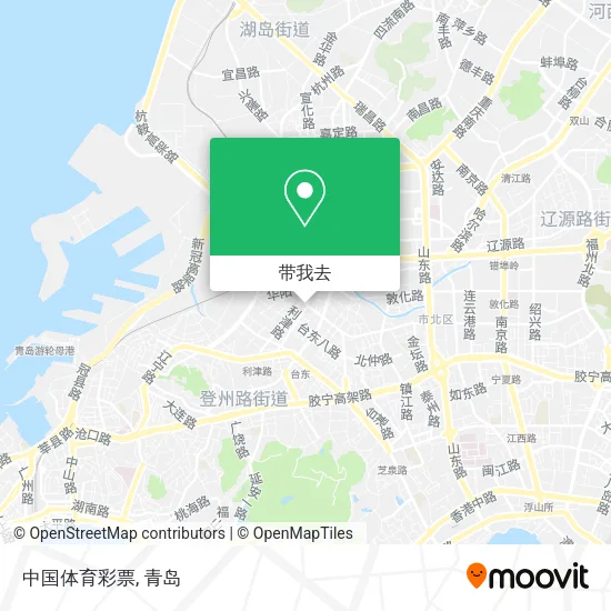 中国体育彩票地图