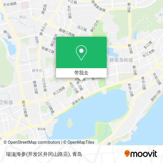 瑞滋海参(开发区井冈山路店)地图