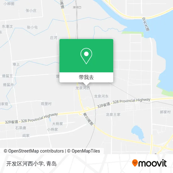 开发区河西小学地图