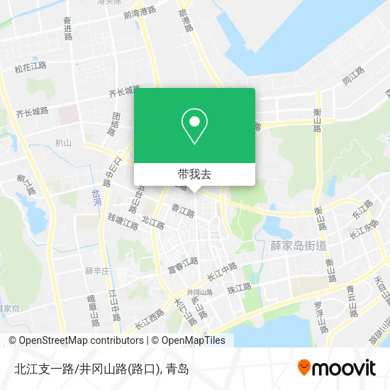 北江支一路/井冈山路(路口)地图