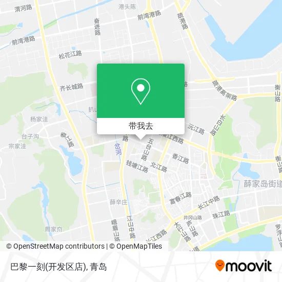 巴黎一刻(开发区店)地图
