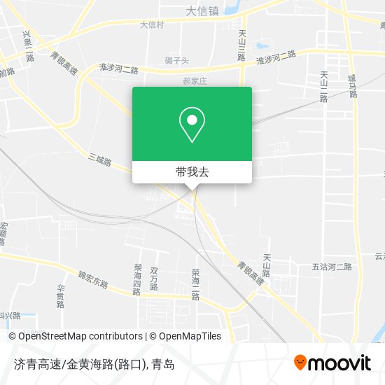 济青高速/金黄海路(路口)地图